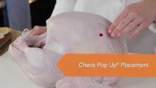 Roasting a Turkey with the Pop Up® Timer