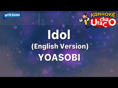 【Karaoke】Idol(English Ver.)/YOASOBI *with guide melody