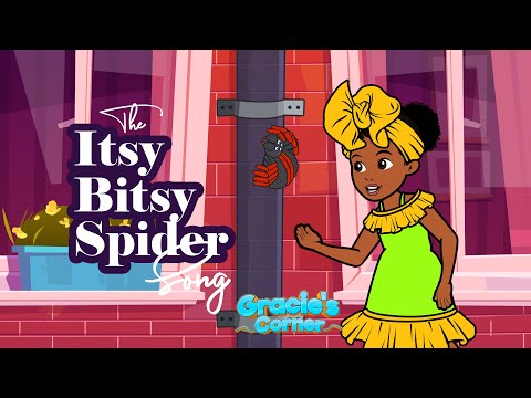 Itsy Bitsy Spider | Gracie’s Corner Nursery Rhymes + Kids Songs