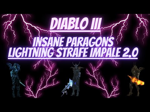 INSANE Lightning Strafe Impale Demon Hunter 2.0 - Season 27 - Diablo 3