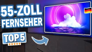 Die 5 besten 55-Zoll Fernseher 2026 | 5 Preisklassen im Vergleich