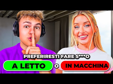 Domande SCOMODE con la MIA RAGAZZA…