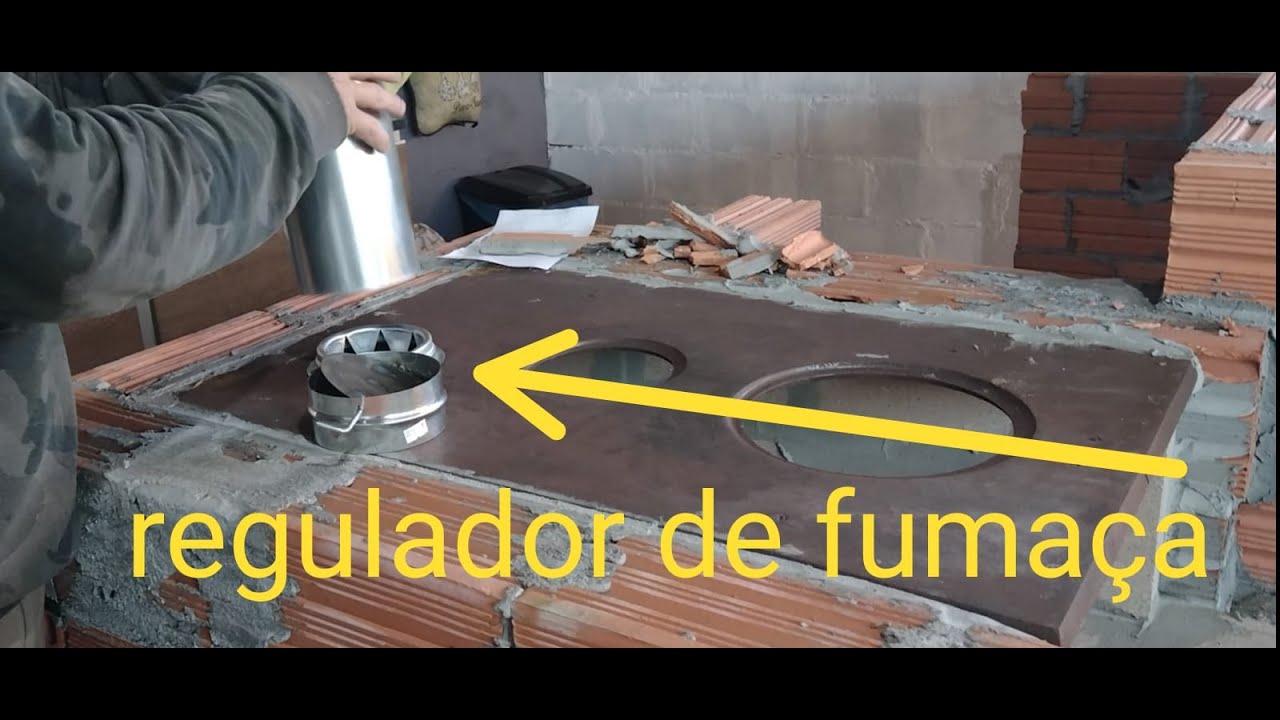 instalação dos canos do fogão a lenha/ valores e dicas capítulo 7