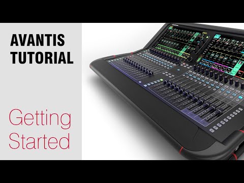 ALLEN & HEATH AVANTIS DP Motorized 64 Channel 42 Bus Dual Touchscreen Digital Mixer imagen 6