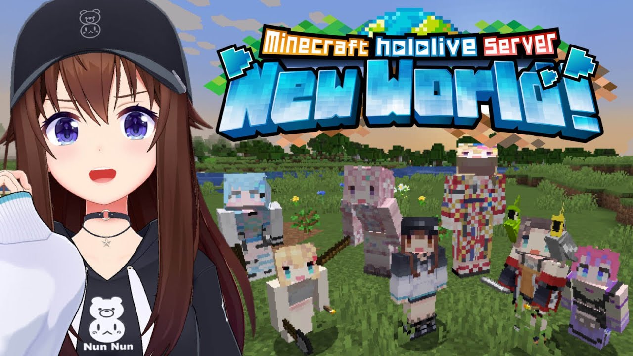 【Minecraft】今日から新サーバーだ!!遊んでみよう!!【ホロライブ/ときのそら】