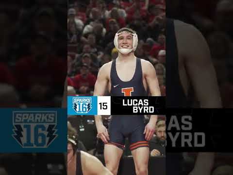 No. 15 - Illinois' Lucas Byrd | Ranking the Top 16 Big Ten Wrestlers of 2022-23
