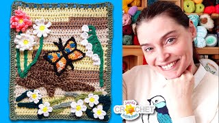 "Spring Comes to the Forest Floor" 2025 Calendar Un-Blanket Project May