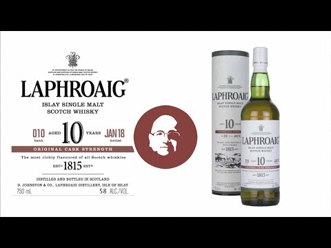 Laphroaig 10 Cask Strength Batch 010 Limited Release Islay Single Malt Whisky
