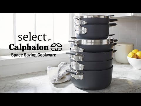 Select by Calphalon™ Space-Saving Nonstick 7-Pc Starter Cookware Set