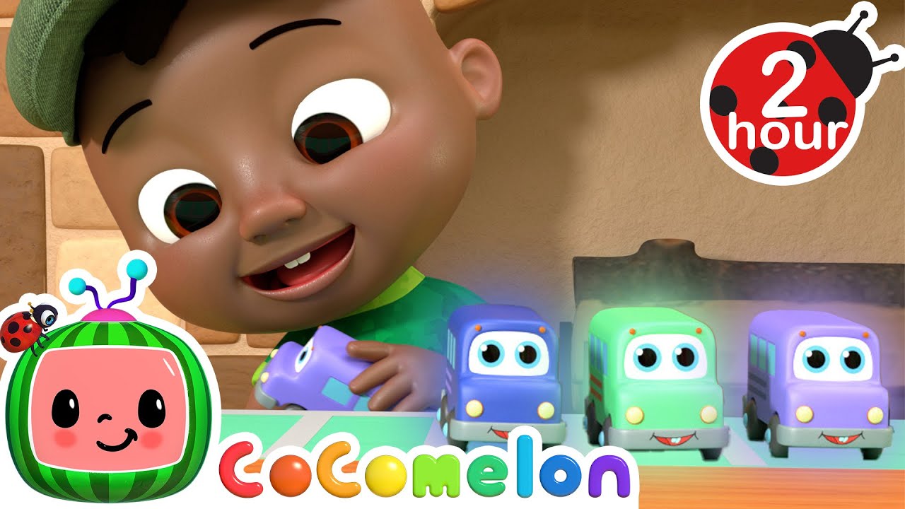 Ten Little Buses 🚌 CoComelon It's Cody Time | Nursery Rhymes and Kids Songs | After School Club