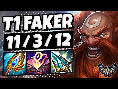 T1 Faker Gragas vs Leblanc [ MID ] Patch 13.4 Korea Challenger ✅
