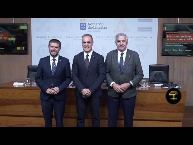 El comisionado y las universidades canarias impulsan una nueva formación específica sobre el REF