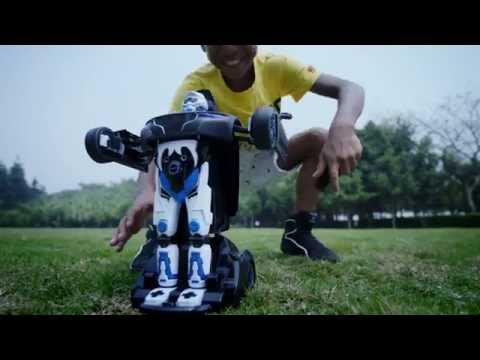RASTAR valdomas transformuojamas automodelis RS Transformable Car, 74720 video