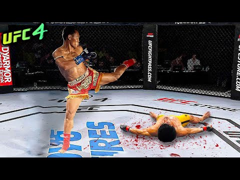 Bruce Lee vs. Saenchai Sor. Kingstar | Muay Thai Master (EA sports UFC 4)