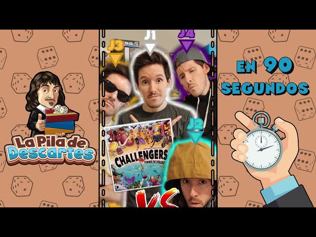 Vídeo relacionado con Plan B Games | Challengers! Beach Cup | Juego de Mesa de Colocacción de Losetas y Estrategia para Adultos y Niños | A Partir de 8 Años | De 1 a 8 Jugadores | 30-45 Minutos por Partida | Español