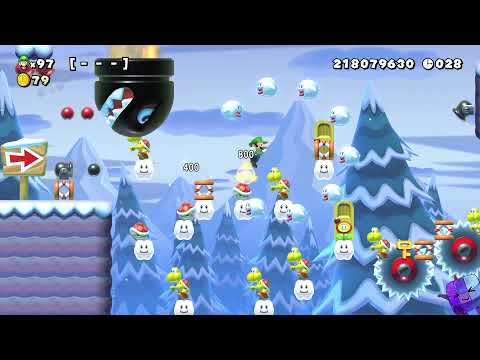 Super Mario Maker 2 🔧 Endless Challenge 7761 - 7768