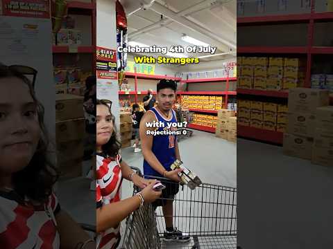 Celebrating 4th Of July With Strangers
