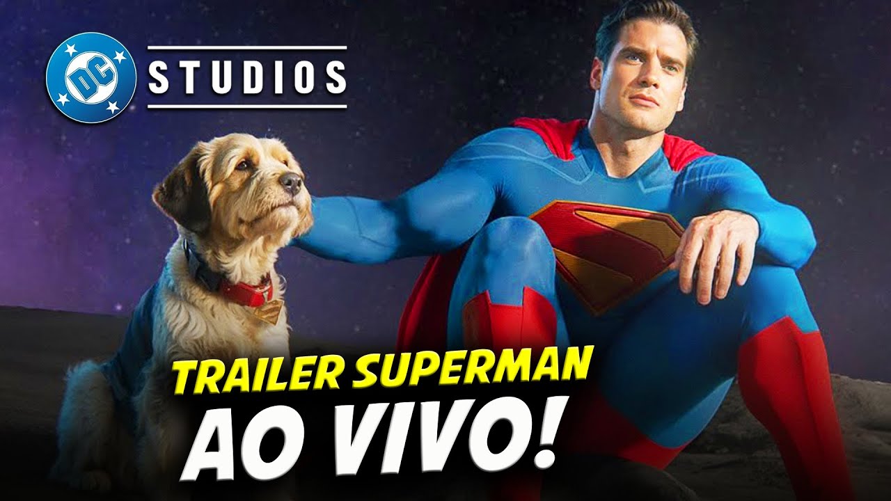 FINALMENTE!! TRAILER OFICIAL SUPERMAN: REACT + ANÁLISE AO VIVO