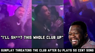 Gunplay GOES OFF On DJ Playing 50 Cent Many Men At His Bday Party In Miami Club…..MUST WATCH