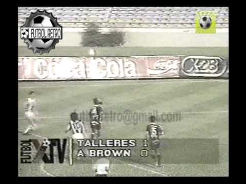 Talleres Cba 1 vs Alte Brown 0 Nacional 1993 FUTBOL RETRO TV