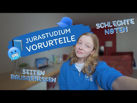 VORURTEILE ÜBERS JURASTUDIUM | Trockenes Studium? Schlechte Noten?🥶