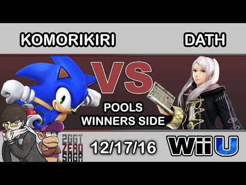 2GGT: ZeRo Saga - 2GG | Komorikiri (Sonic) Vs. Dath (Robin) Pools Winners - Smash Wii U