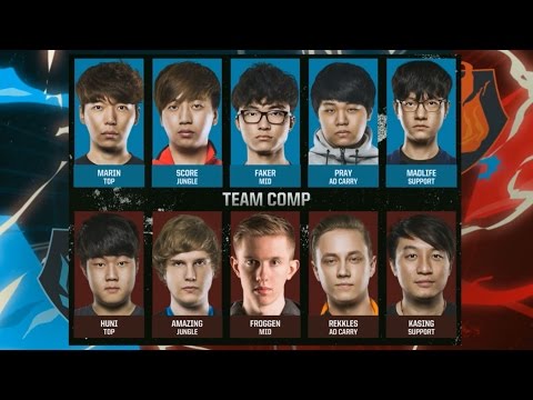 KOREA vs EUROPE Highlights – LCK vs EU LCS Game 1 – 2015 All-Star Event – Day 4 LA FINAL