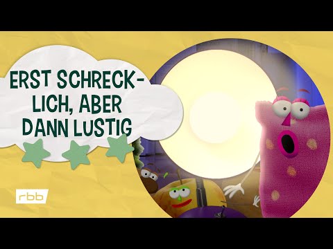 Licht an! Erst schrecklich aber dann lustig | Unser Sandmännchen