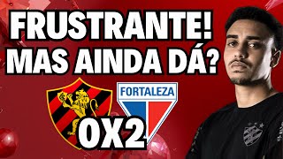SPORT PERDE PARA FORTALEZA E PERDE OPORTUNIDADE DE DORMIR NO G6 DA SÉRIE B!