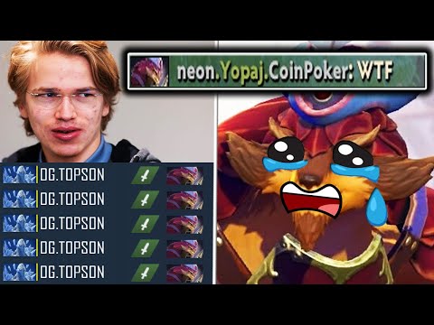 Topson IMBA Ancient Apparition Mid - Even his Enemy PANGO can't Believe it! DOTA 2