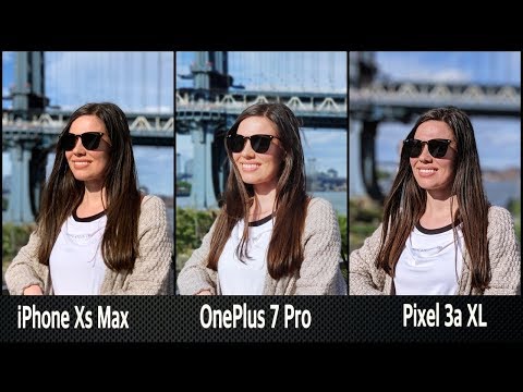 OnePlus 7 Pro vs Pixel 3a XL vs iPhone XS Max | Camera Test