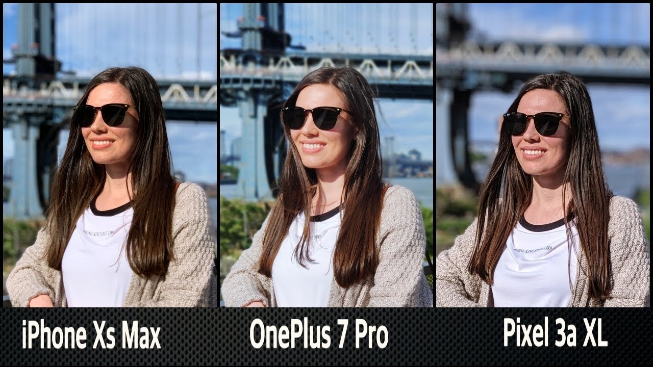 OnePlus 7 Pro vs Pixel 3a XL vs iPhone XS Max | Camera Test