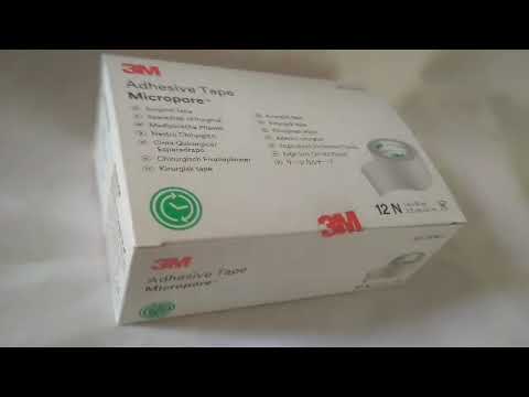 Soft-Cloth Color: White 3M MICROPORE TAPE, 1 Inch at Rs 1344/box in Chennai