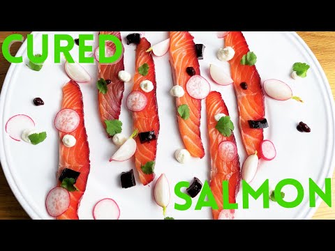 Gordon Ramsay's Beetroot Cured Salmon Gravlax Recipe with an ITALIAN twist! You've got to try it!