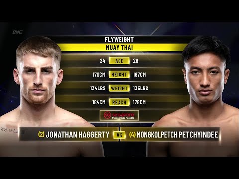 Jonathan Haggerty vs Mongkolpetch Petchyindee full fight