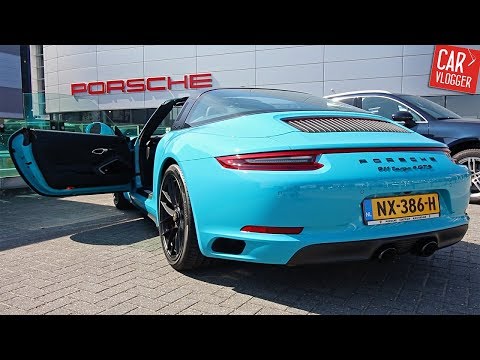 INSIDE the NEW Porsche 911 GTS Targa 2017 | Interior Exterior DETAILS w/ REVS