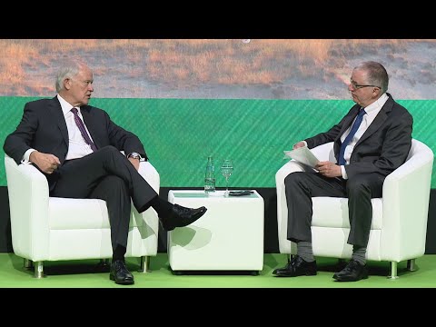 Interview with President of Emirates Sir Tim Clark at ATM 2023