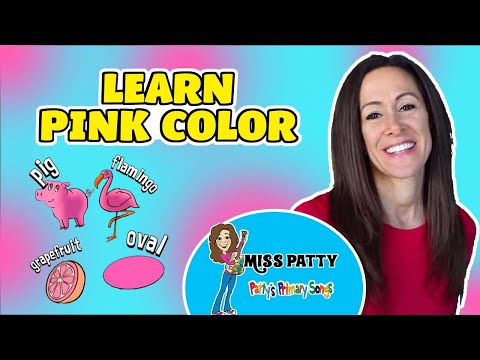 Learn Colors Song for Children (Official Video)  Pink Color of the Day | Learn Sign Language