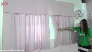 Cortina Filó Rosa | Ref: 30261