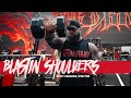 Brutal Shoulder Workout w/ Dusty Hanshaw at Dragon’s Lair Gym | MUTANT 💪🏾