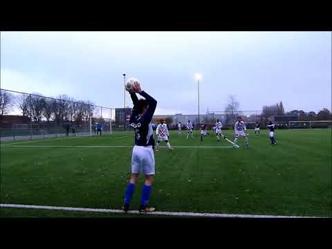 Kay Hilverink, wedstrijd 18-11-2017, Purmersteijn O19 - De Dijk O19