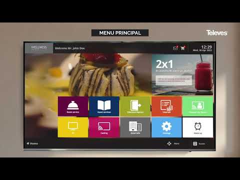 Arantia TV - Services de télévision interactive pour l'Hospitality par Televes