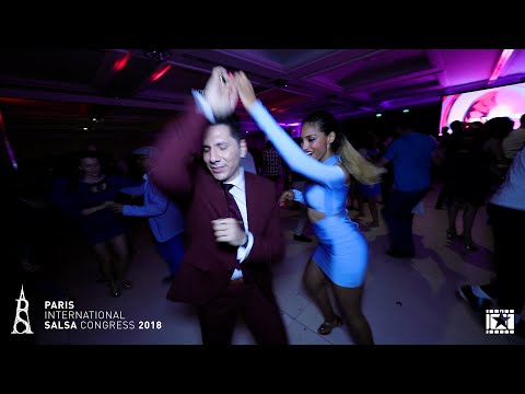 Rodrigo Cortazar & Bersy Cortez | social dancing ~ Paris International Salsa Congress