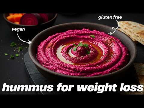 Beetroot Hummus Recipe for FAST Weight Loss at Home | Protein packed, Vegan and Gluten free
