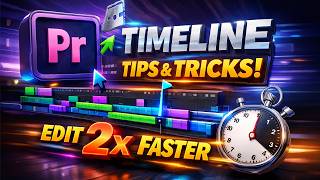 Adobe Premiere Pro Timeline Tips & Tricks | Edit 2x Faster