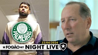 NIGHT LIVE: BOTAFOGO PEDE RECUPERAÇÃO JUDICIAL E PODE PERDER BARBOZA PARA O PALMEIRAS