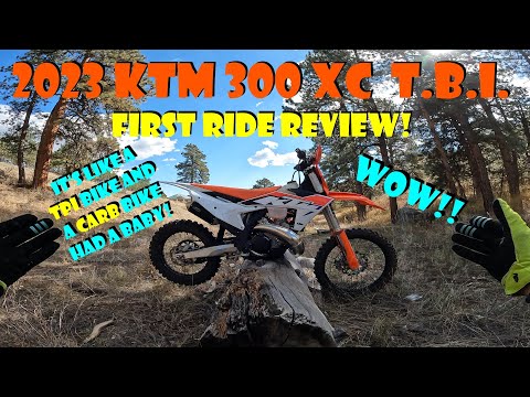 2023 KTM 300 XC TBI First Ride Review WOW!!