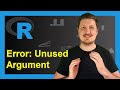 R Error In Function Unused Argument 2 Examples How To Fix Apply Manually Created Function