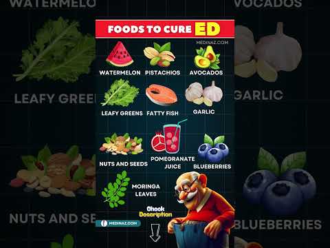 Foods for erectile dysfunction | Erectile dysfunction cure | ED treatment #shortsfeed #ed #health