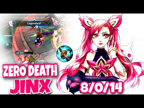 Wild Rift | JINX VS DRAVEN , ZED , RAKAN AND ZERO DEATH !!? |HIGH MACRO GAMEPLAY #JINX #wildrift